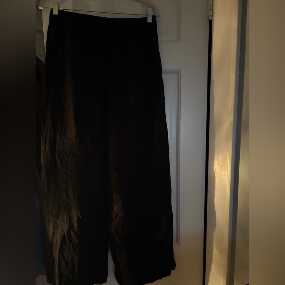 Old Navy Charcoal Wide Leg Trousers